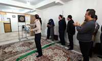 برگزاری مسابقه دارت به مناسبت ایام ا... دهه مبارک فجر در شبکه بهداشت و درمان فردیس