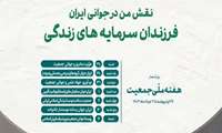 هفته ملی جمعیت ( 29 اردیبهشت الی 3 خرداد ) سهم من از جوانی ایران؟