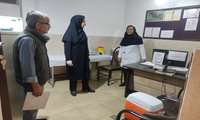 بازدید و ارزیابی نوروزی مدیر شبکه بهداشت و درمان فردیس از مراکز کشیک خدمات جامع سلامت