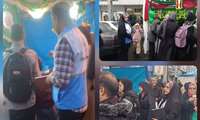 نظارت بر رعایت موازین بهداشتی در موکب‌های جشن نیمه شعبان در شهرستان فردیس